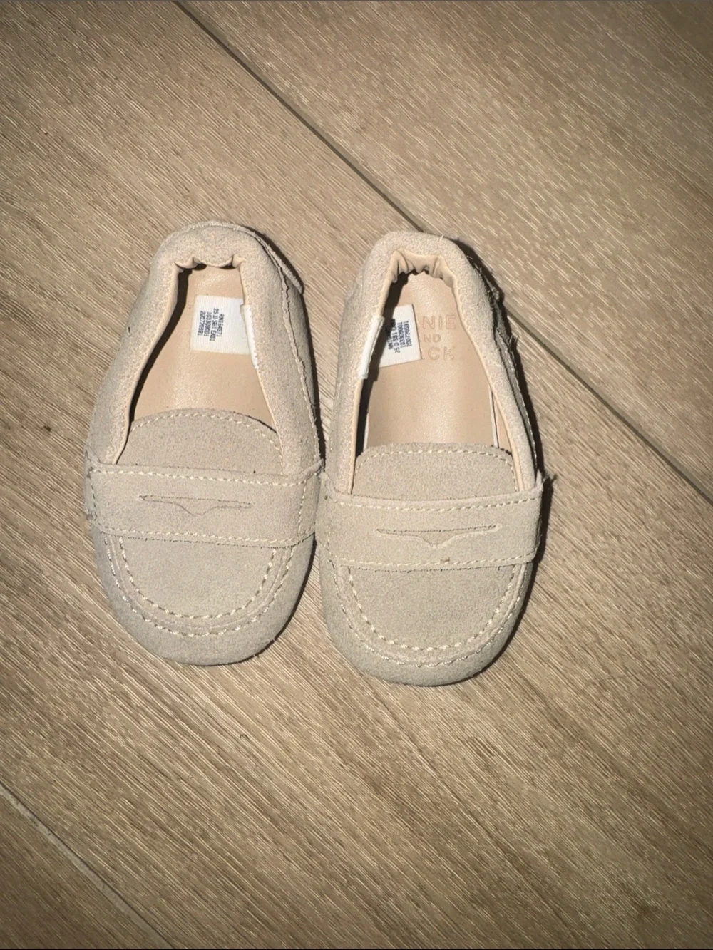 Janie and Jack Baby Suede Penny Loafer